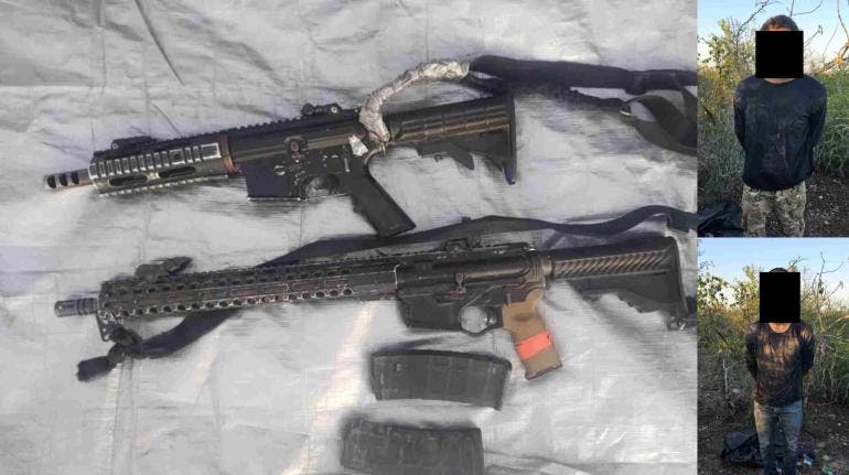 Persecución en Nuevo León: 5 hombres detenidos