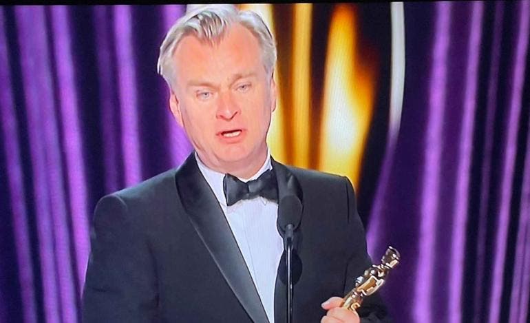 Christopher Nolan Oscar Oppenheimer