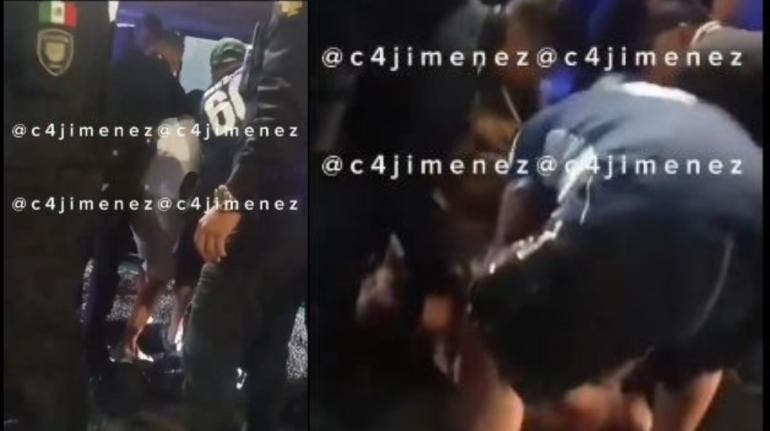 Uniformado balea a sujeto que subió a robar una unidad de transporte