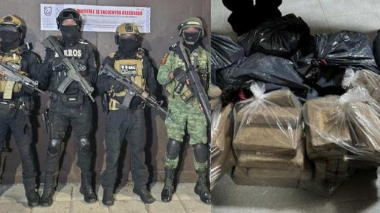 Encuentran Narco Bodega en Iztapalapa