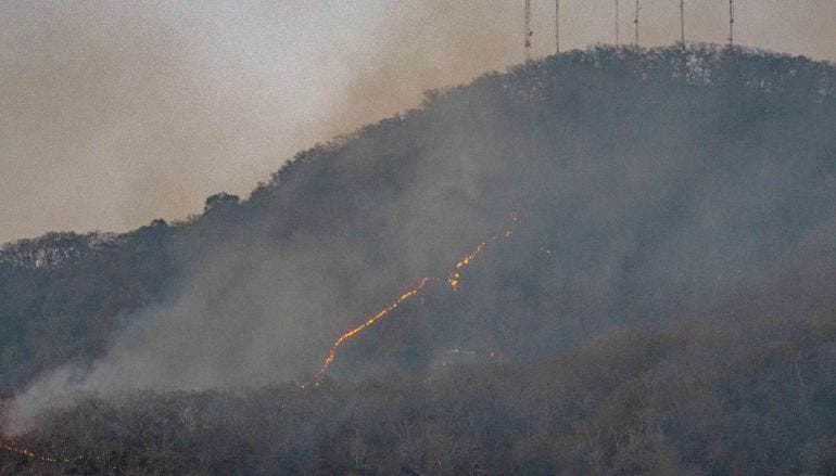 incendios activos