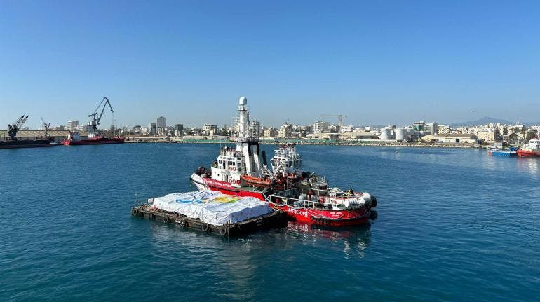 Open Arms, buque ayuda humanitaria Gaza