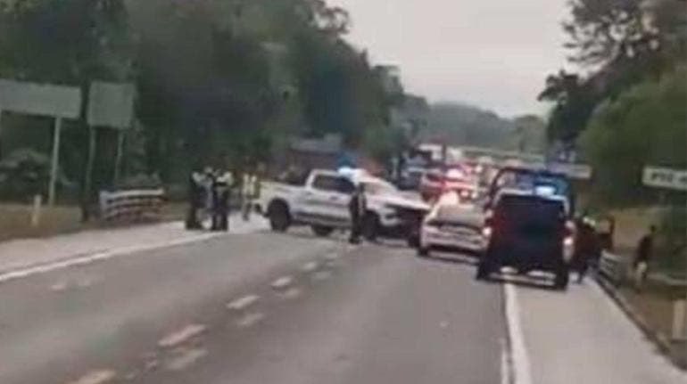 Se enfrentan GN y civiles armados en la autopista México-Tuxpan