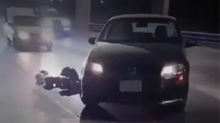 Localizan restos humanos en Periférico Ecológico de Puebla