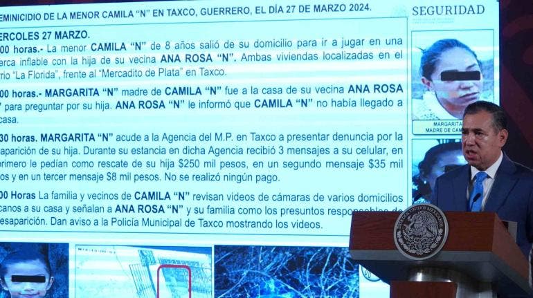 Camila asfixia mecanica intencional