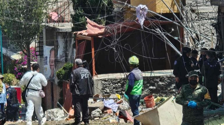 explosion casa Tlalpan