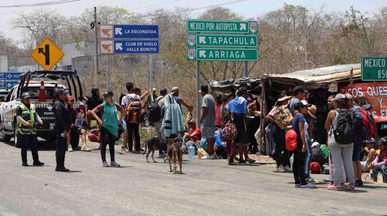 migrantes Alicia Barcena Texas Ciudad Juarez