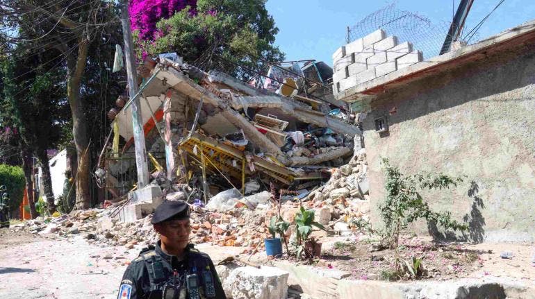 muere mujer explosion Tlalpan