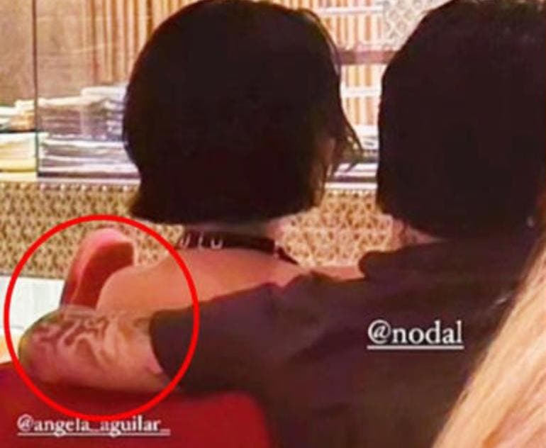 Ángela Aguilar, Nodal