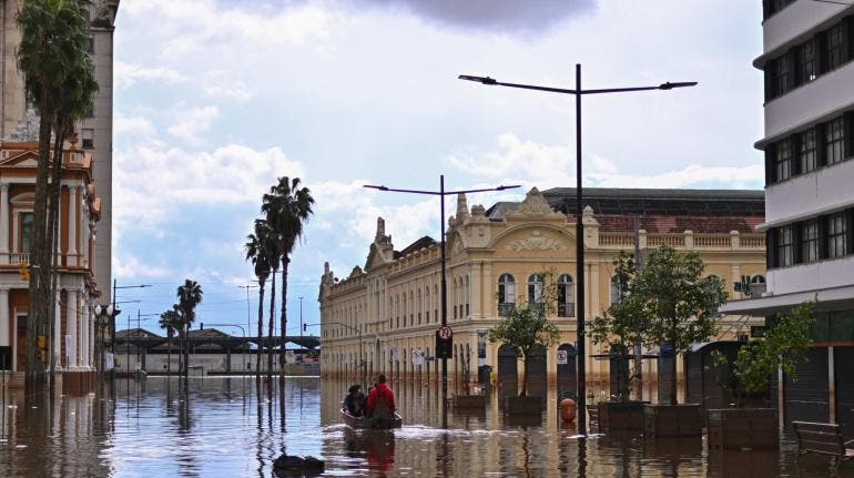 inundaciones Brasil 158 muertos