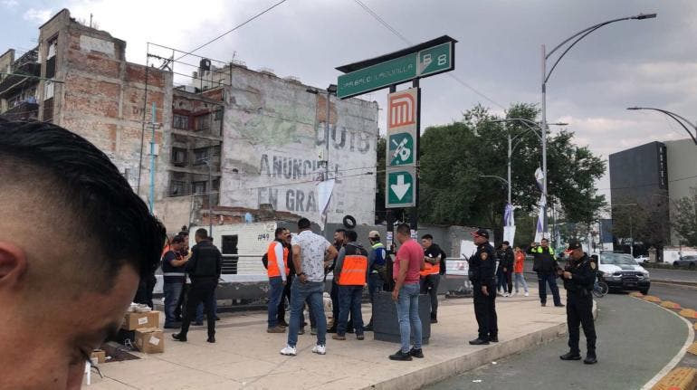 Metro Garibaldi balean hombre disparos