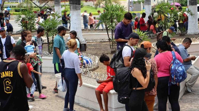 Migrantes Venezuela Mexico
