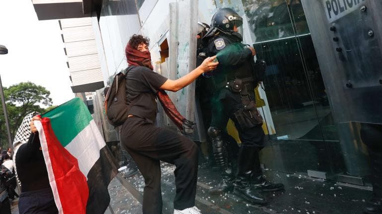 Propalestina CDMX Israel UNAM