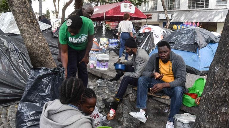 Sibiso migrantes campamentos
