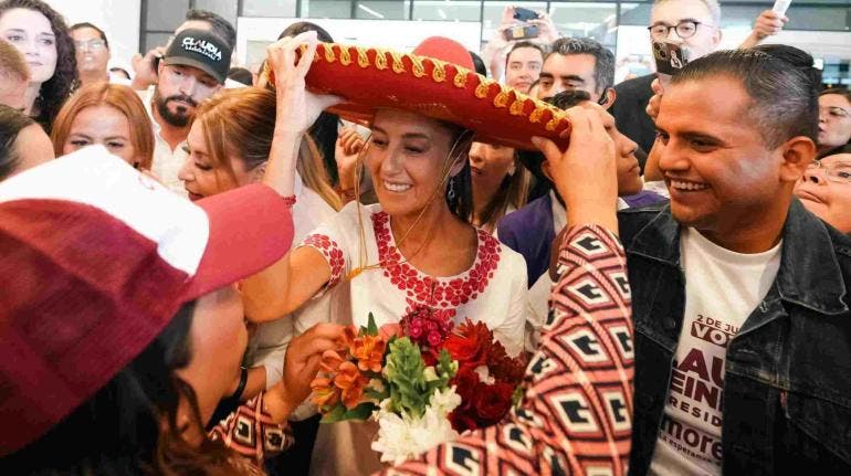Con broche de oro, Sheinbaum cerrará campaña en el Zócalo capitalino