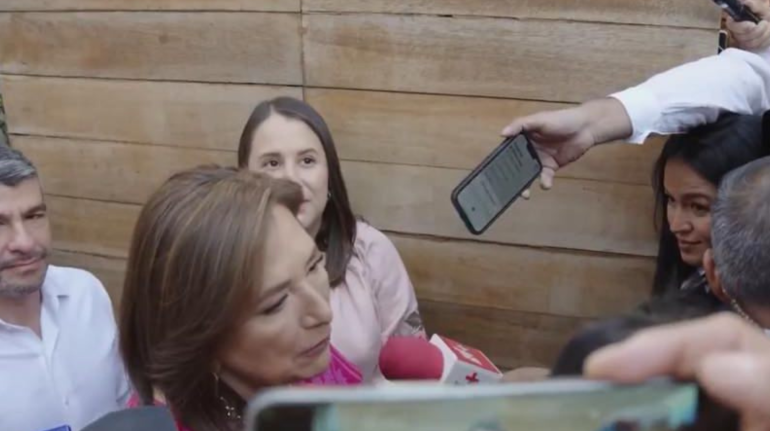 Xóchitl Gálvez vota este 2 de junio