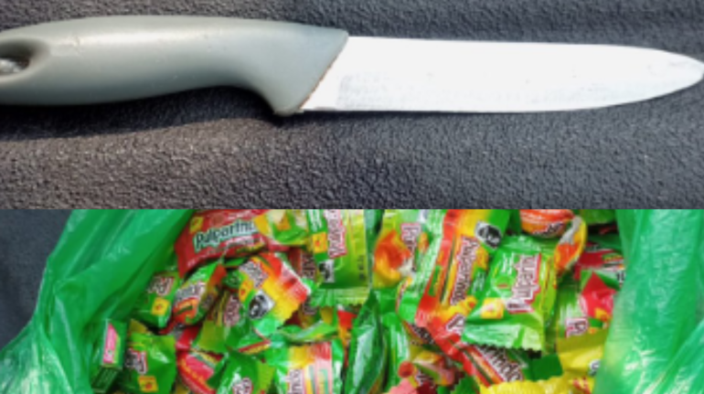 Detienen a vendedor de dulces