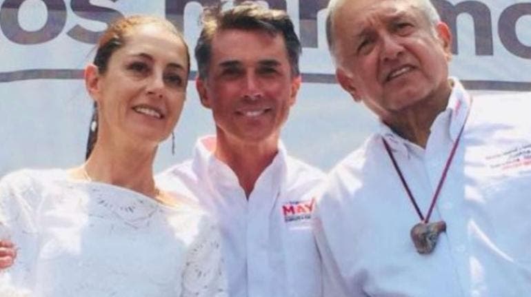 Mayer, Sheinbaum y AMLO