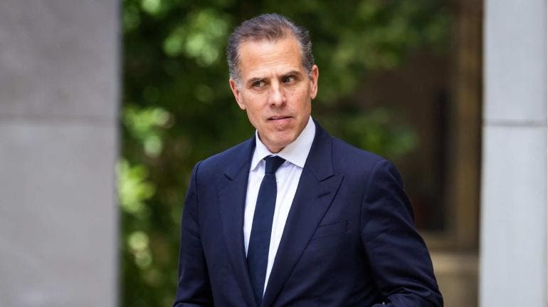 Suspenden licencia de abogado al hijo de Biden tras condena por posesión ilegal de arma