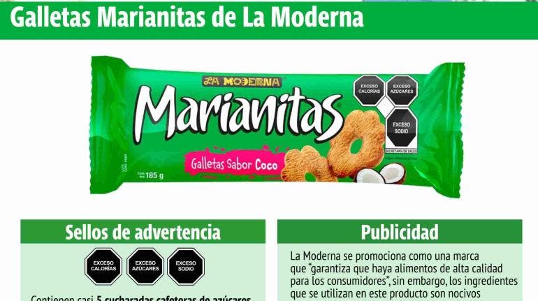 Alertan sobre el consumo de galletas Marianitas, son dañinas para la salud
