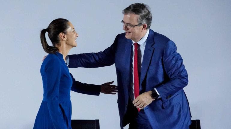 Ebrard Sheinbaum inversion extranjera