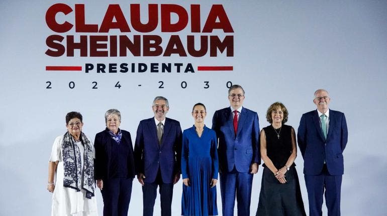 gabinete Sheinbaum perfiles Ebrard Ernestina
