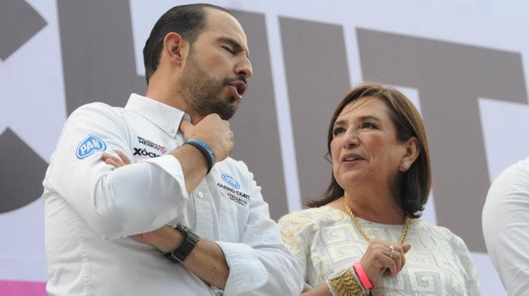 Marko Cortes molesto Xochitl Sheinbaum Max Cortazar