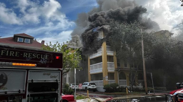 Miami tiroteo e incendio