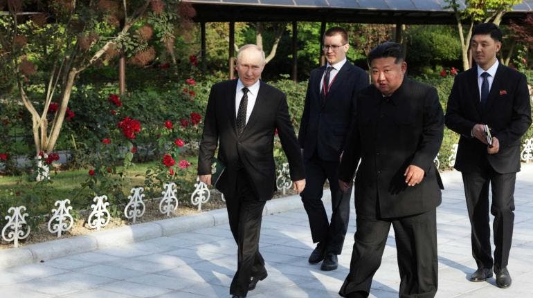Putin Kim Jong Un Corea Norte Rusia