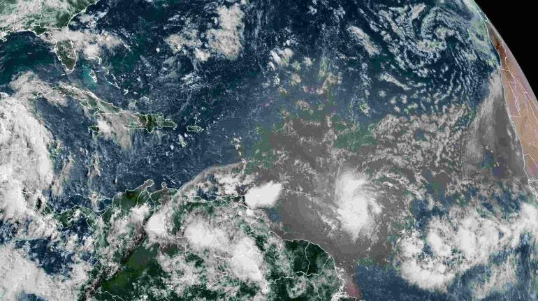 Se forma la tormenta tropical Beryl en el Atlántico
