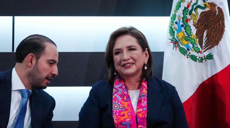 Xochitl Galvez Marko Cortes desayunaran
