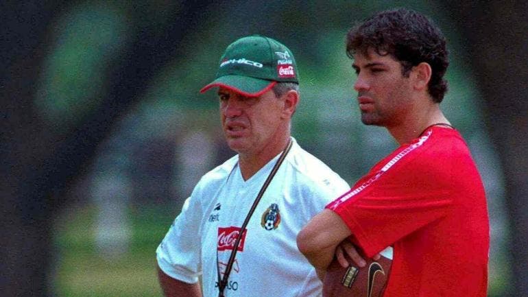 Javier Aguirre y Rafa Márquez