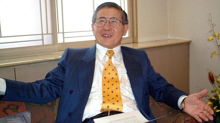 Alberto Fujimori presidencia Peru Keiko