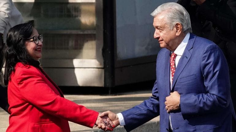 AMLO Norma Pina dialogo reforma judicial