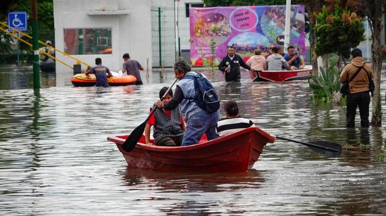 Beryl lluvias categoria 3 Quintana Roo