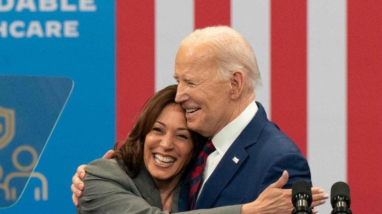 Biden Kamala Trump ataque publicitario