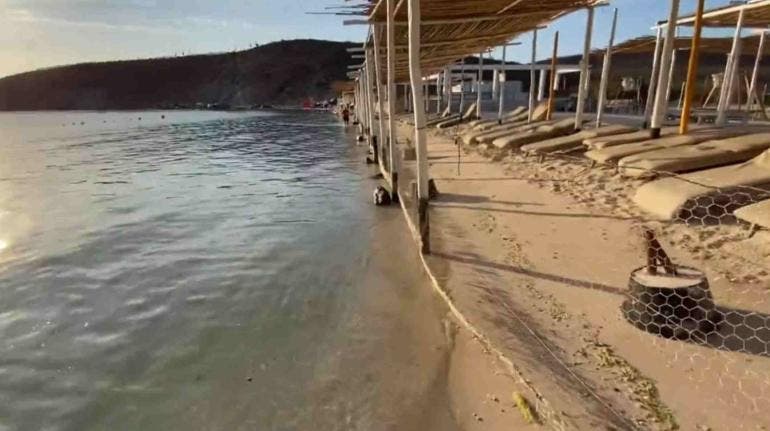 Concesionarios imposibilitan el libre tránsito en playa Pichilingue, BCS