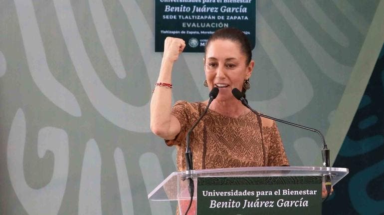 Defenderé la educación pública y humanista Sheinbaum 