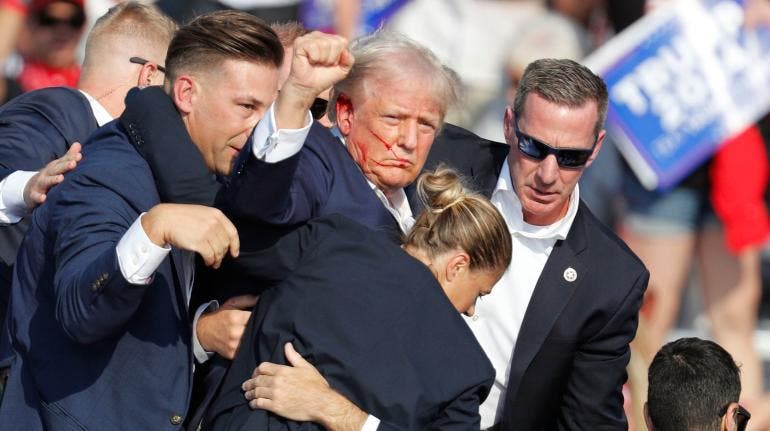 No se informó sobre un hombre armado en el mitin de Trump: Servicio Secreto