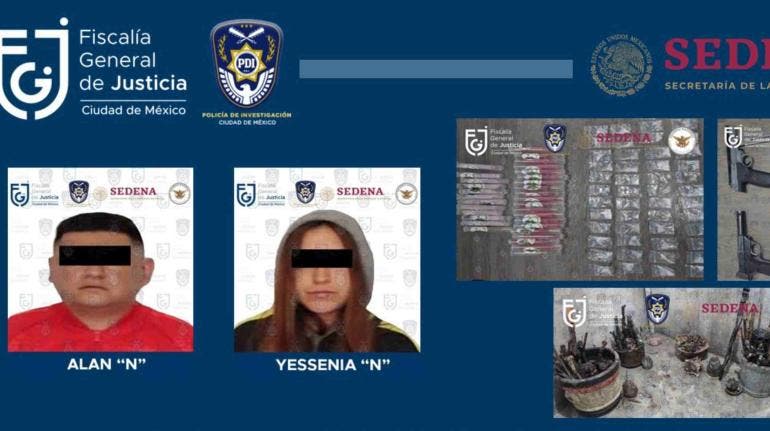 Encuentran altar con restos óseos durante cateo en Iztapalapa