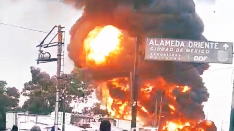 incendio Nezahualcoyotl GAM Myriam Urzua