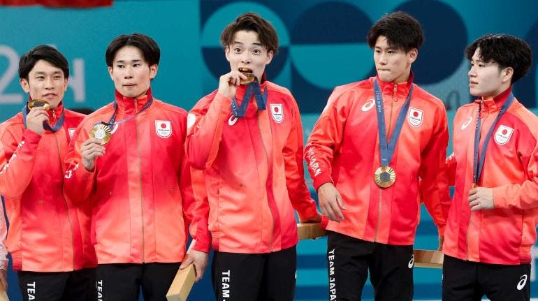 Japon oro olimpico gimnasia