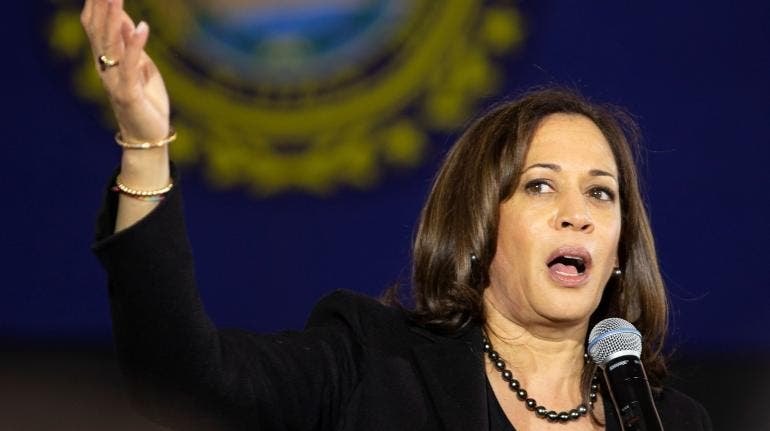 Kamala Harris Trump dimelo cara
