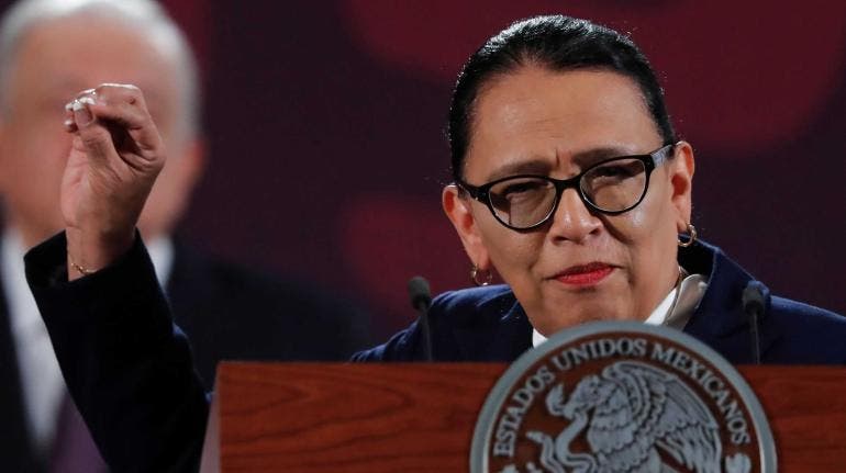 Ovidio Guzmán no ha sido liberado, asegura Rosa Icela Rodríguez