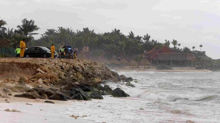 Reportan saldo blanco tras impacto de Beryl en Quintana Roo y Yucatán
