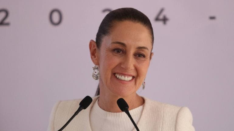 Sheinbaum Ayotzinapa Mayo escueto