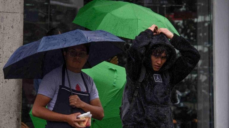 SMN prevé lluvias intensas y granizo en la mayor parte del país 