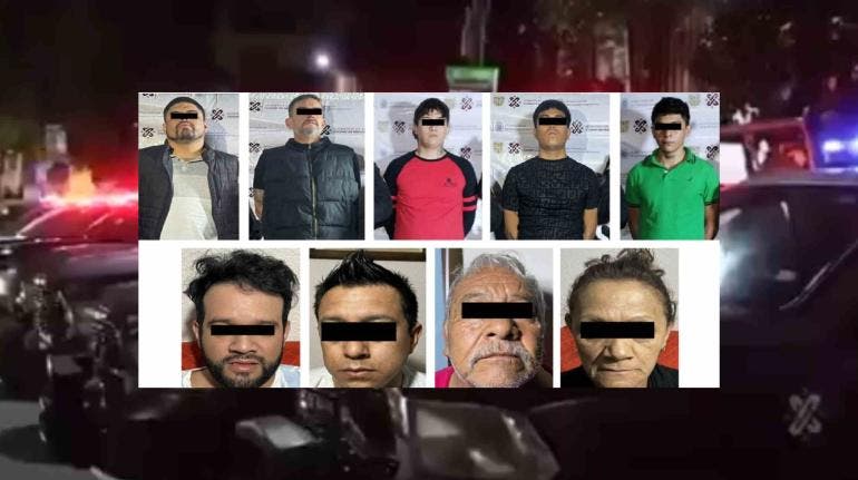 Detenidos en Operativo