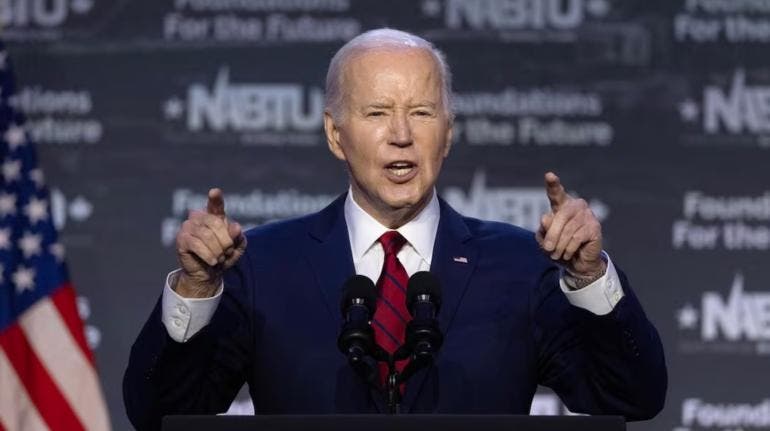 Biden Trump bano sangre