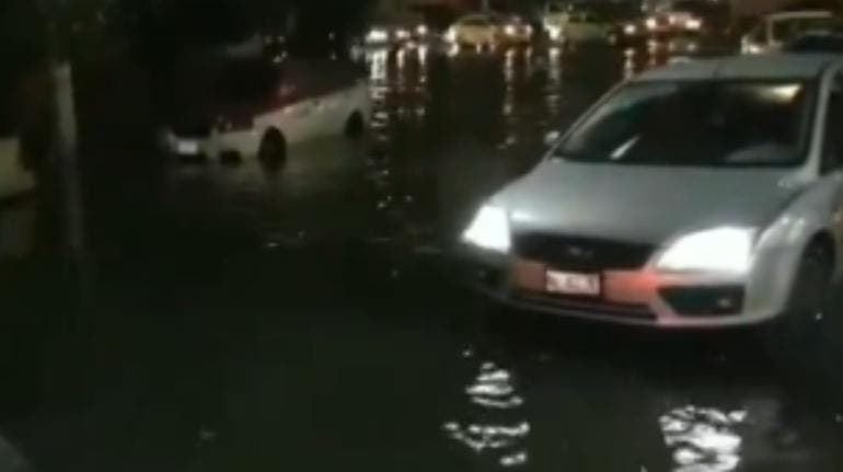 Inundaciones y olor a gasolina en la GAM